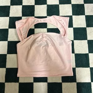 Baby pink top